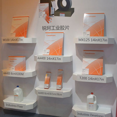 80mm*100m Carestream Βιομηχανική ταινία ανίχνευσης ελαττωμάτων για έλεγχο ακτινογραφίας 14in*17in