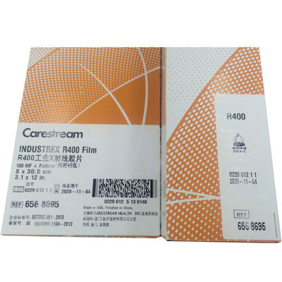 Carestream INDUSTREX AA400 Φόρμα 80mm*100m Χ-ακτινικών ταινιών κυλίνδρων NDT για επιθεωρήσεις NDT